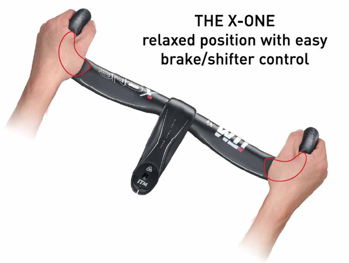 Road Bike Stem Itm X One Handlebar One Carbon Handlebar Road Bike