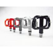 Black, Red, White Option Wellgo R146A Road/MTB Aluminium Pedals