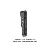 FF-6 REAR FLAT MOUNT 160MM ADAPTER Flat mount rear adaptor for a 160mm rotor
