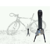 Black Option Gearoop WF CS-040 Red Dot Design Bicycle CoolStand Bike Stand