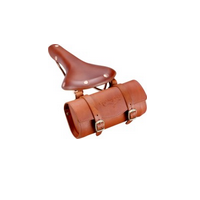 Brown Option Fitted BTR Brora BF-HY-201BAG Genuine Leather Saddle Bag