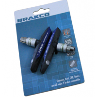 Blue Option BTR BRAKCO MTB-959VC V-Brake MTB Bike Brake Pad/Holder Set