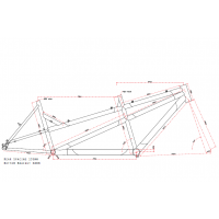 F20"/R18" Option Matrix Tank Tandem MTB Frame