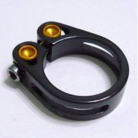 Black Option Krex Plus 6061 CNC Aluminium Single Bolt Seat Post Clamp