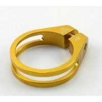 Gold Option Krex Plus 7075 CNC Aluminium Single Bolt Seat Post Clamp