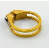 Gold Option Krex Plus 7075 CNC Aluminium Single Bolt Seat Post Clamp