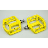 Yellow Option Wellgo MG-1 Magnesium Sealed Platform Flat Pedal