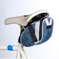 Fitted BTR BG WO550 Denim Cycling Saddle Bag