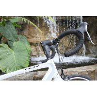 Road Bike is Fitted With Gripfast Bicycle Stem Shock Absorber