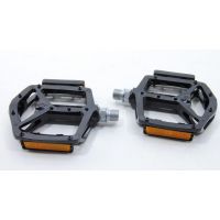 Black Option Wellgo MG3 2DU Magnesium MTB Pedals