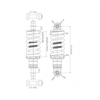 DNM DV-22 XC Bike Rear Shock 2