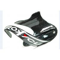 Carbon Fiber/White Option Roxycle Aero Line Carbon Fiber Bottle Cage