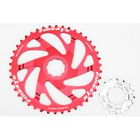 FireEye Aluminum alloy 7075-T6 Rear Cassette sprocket 42T + 16T