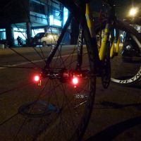 Gearoop QR-DLB/QR-DLR Square Lights with Quick Release Skewer