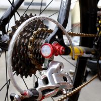 Gearoop QR-DLB/QR-DLR Square Lights with Quick Release Skewer