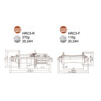 Circus Monkey HRC3-F/R CycleCross Front/Rear Hub