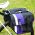Walco Modern Collection Purple Series Cycling Commuter Panniers