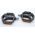 Black Option Wellgo MG3 2DU Magnesium MTB Pedals