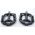 Black Option Wellgo MG3 2DU Magnesium MTB Pedals