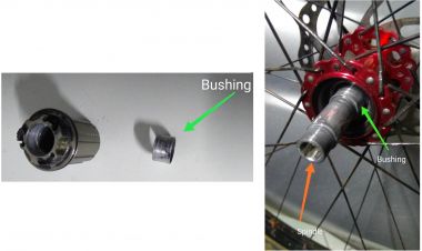 Circus Monkey HDW3-R 10/11s MTB Freehub Cassette Body and Axle