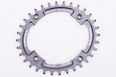 FIREEYE OVAL Narrow-Wide Chainrings Aluminum BCD 104mm