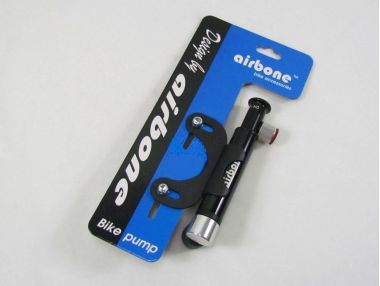 Black Option Airbone ZT-724 Supernova Dual Function Schrader Mini Pump
