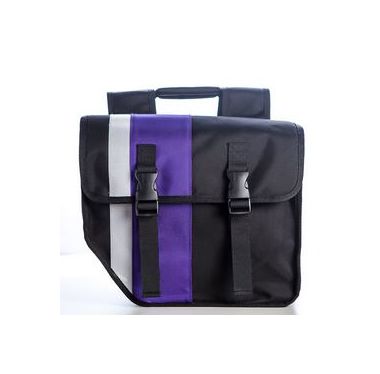 Walco Modern Collection Purple Series Cycling Commuter Panniers