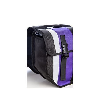 Walco Modern Collection Purple Series Cycling Commuter Panniers
