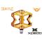 Gold Option Xpedo Hurtle MX 10 MTB/BMX/Downhill Pedals
