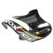 Carbon Fiber/White/Yellow Option Roxycle Aero Line Carbon Fiber Bottle Cage