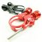 Gearoop Seat Post Clamp/ Twin LED Light (WF CCL-QB2)