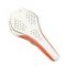 White/Orange Option Velo Senso Miles VL-1261 Male Road Microfiber Saddle